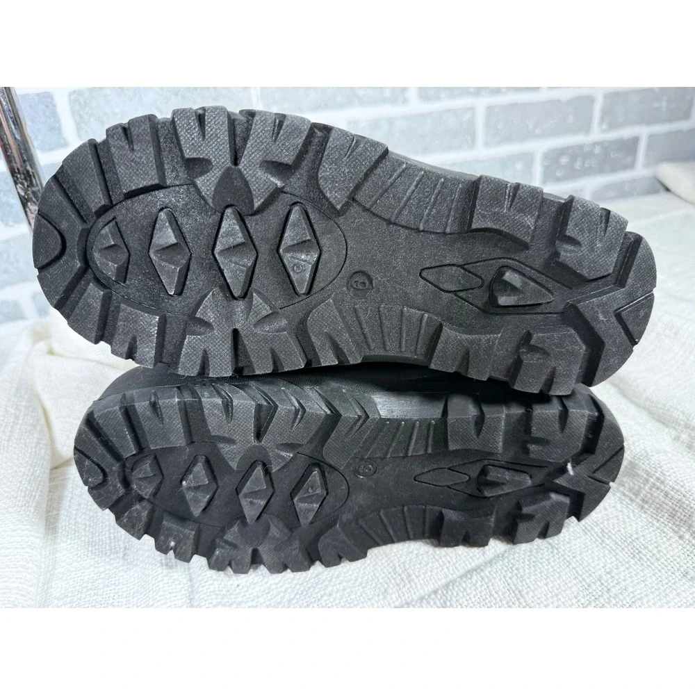 Member's Mark Youth Baker Snow Boots Sea Turtle Green‎ Black Size 6B New